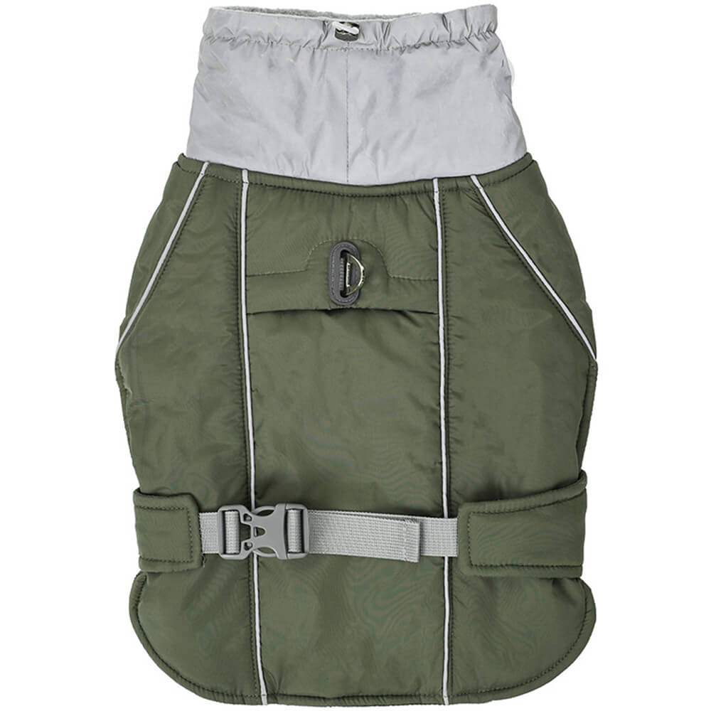 CozyShield Waterproof Dog Jacket - Warm, Reflective, and Windproof Winter Coat