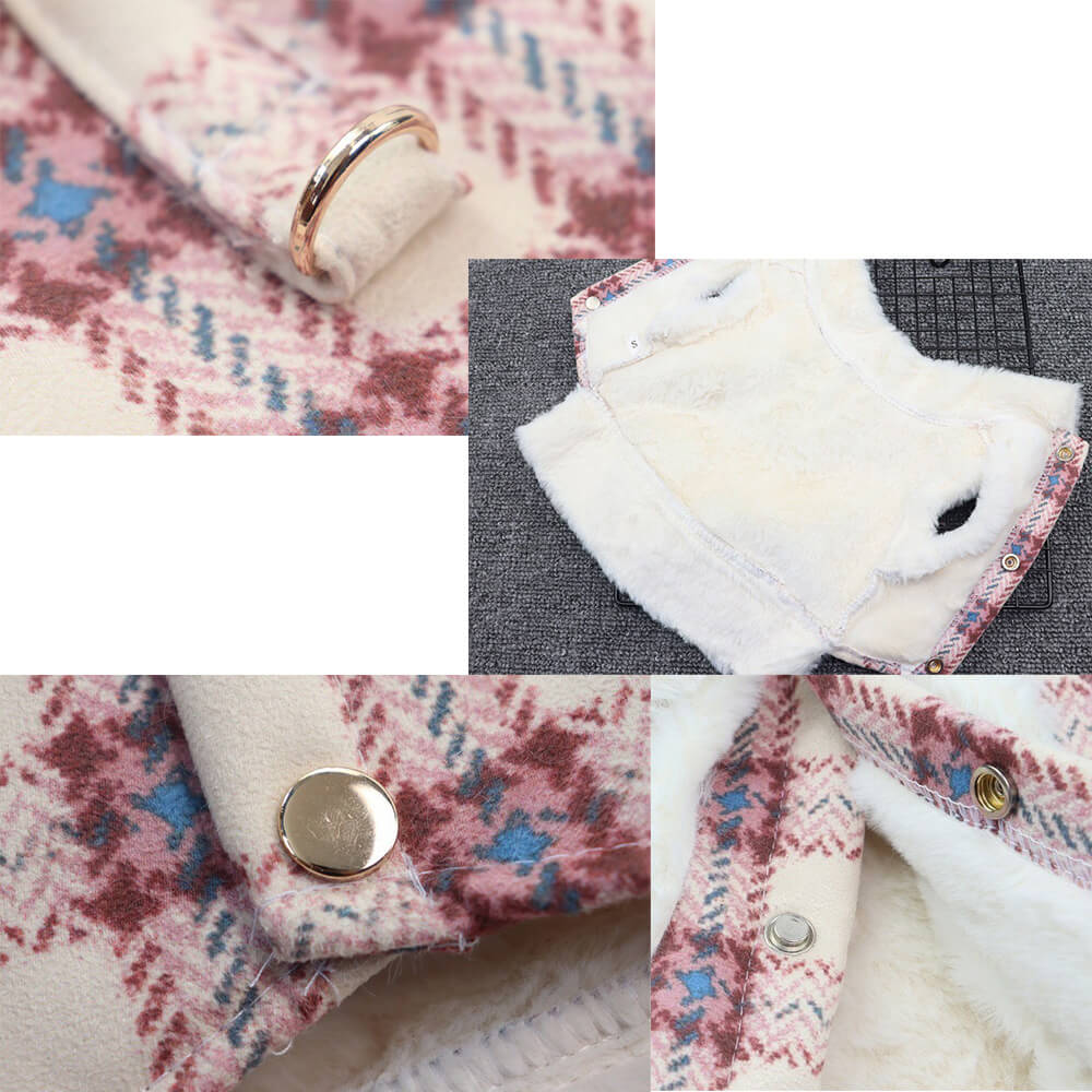 CozyPup Fleece Dog Jacket – Warm & Stylish Winter Wear