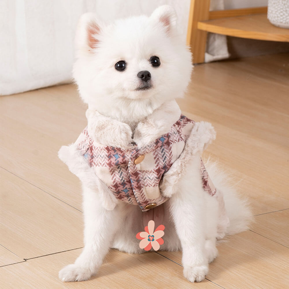 CozyPup Fleece Dog Jacket – Warm & Stylish Winter Wear