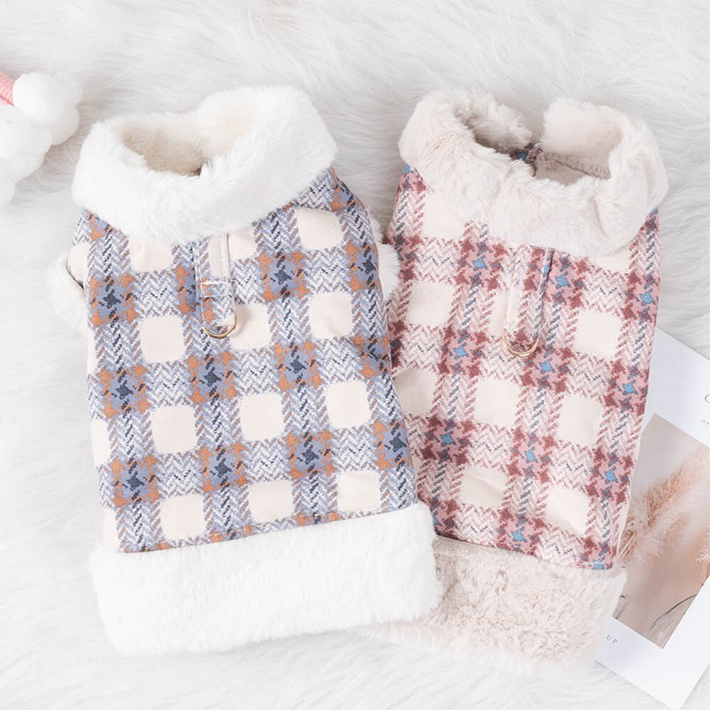 CozyPup Fleece Dog Jacket – Warm & Stylish Winter Wear