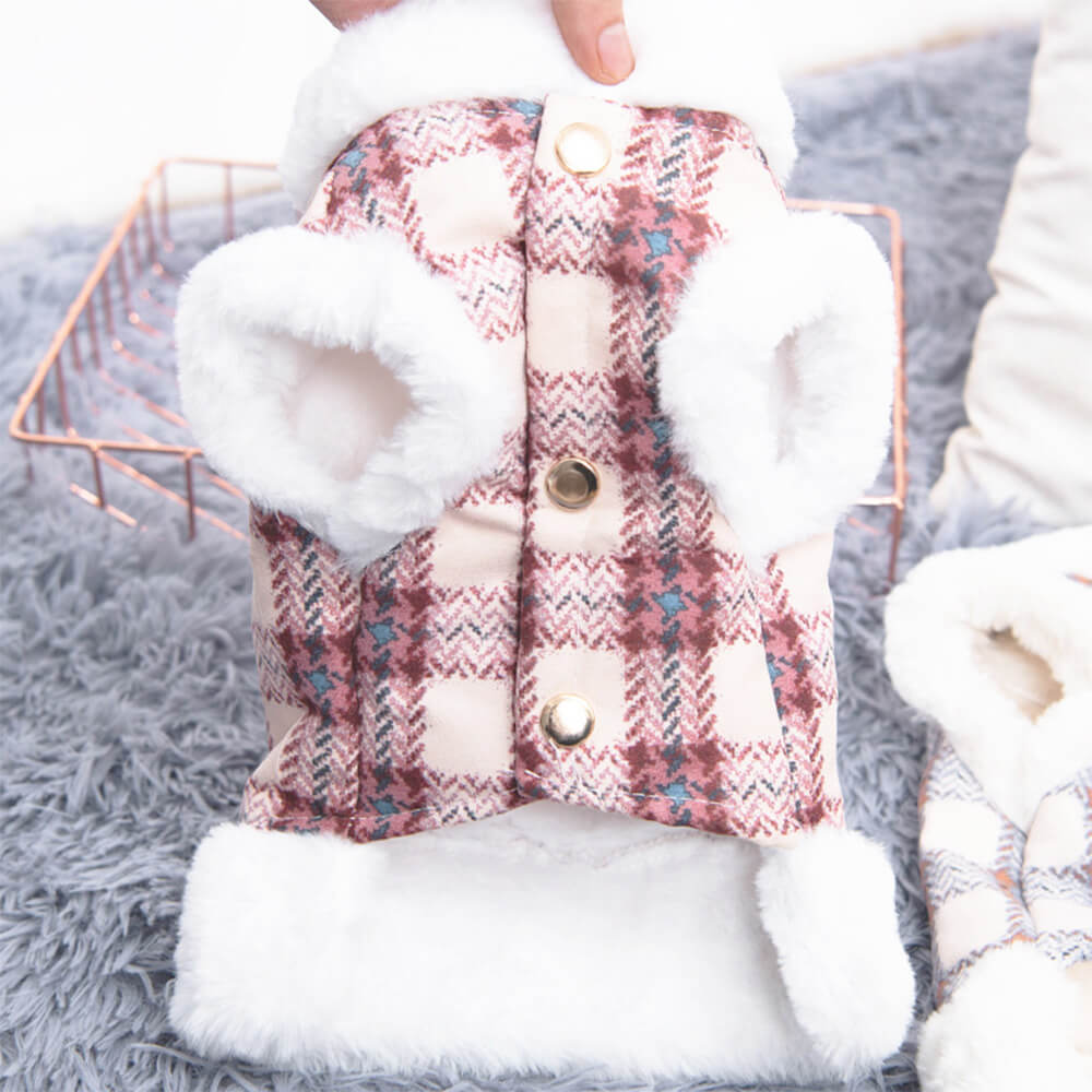 CozyPup Fleece Dog Jacket – Warm & Stylish Winter Wear