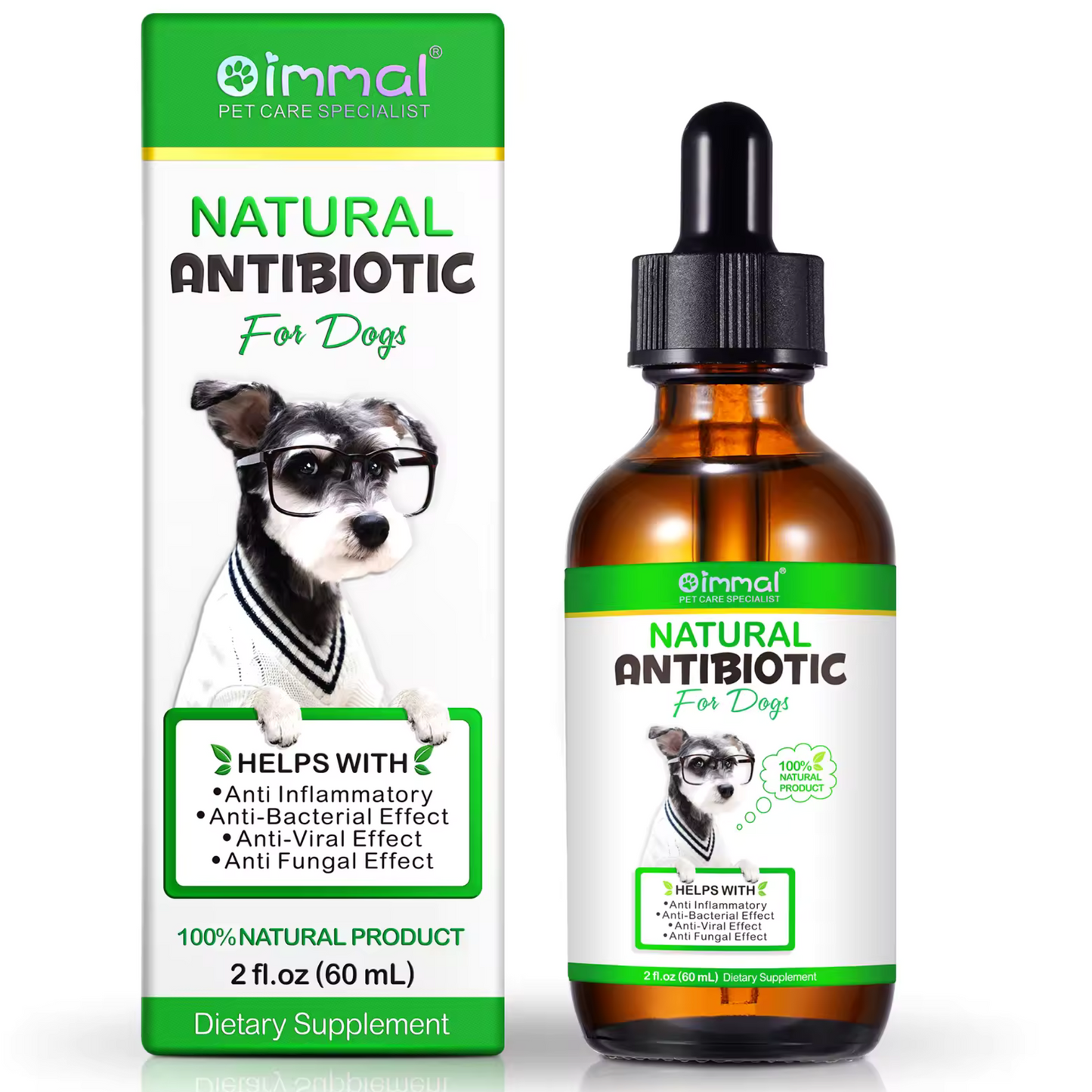 PawGuard Natural Dog Antibiotic Drops – Immune & Infection Support