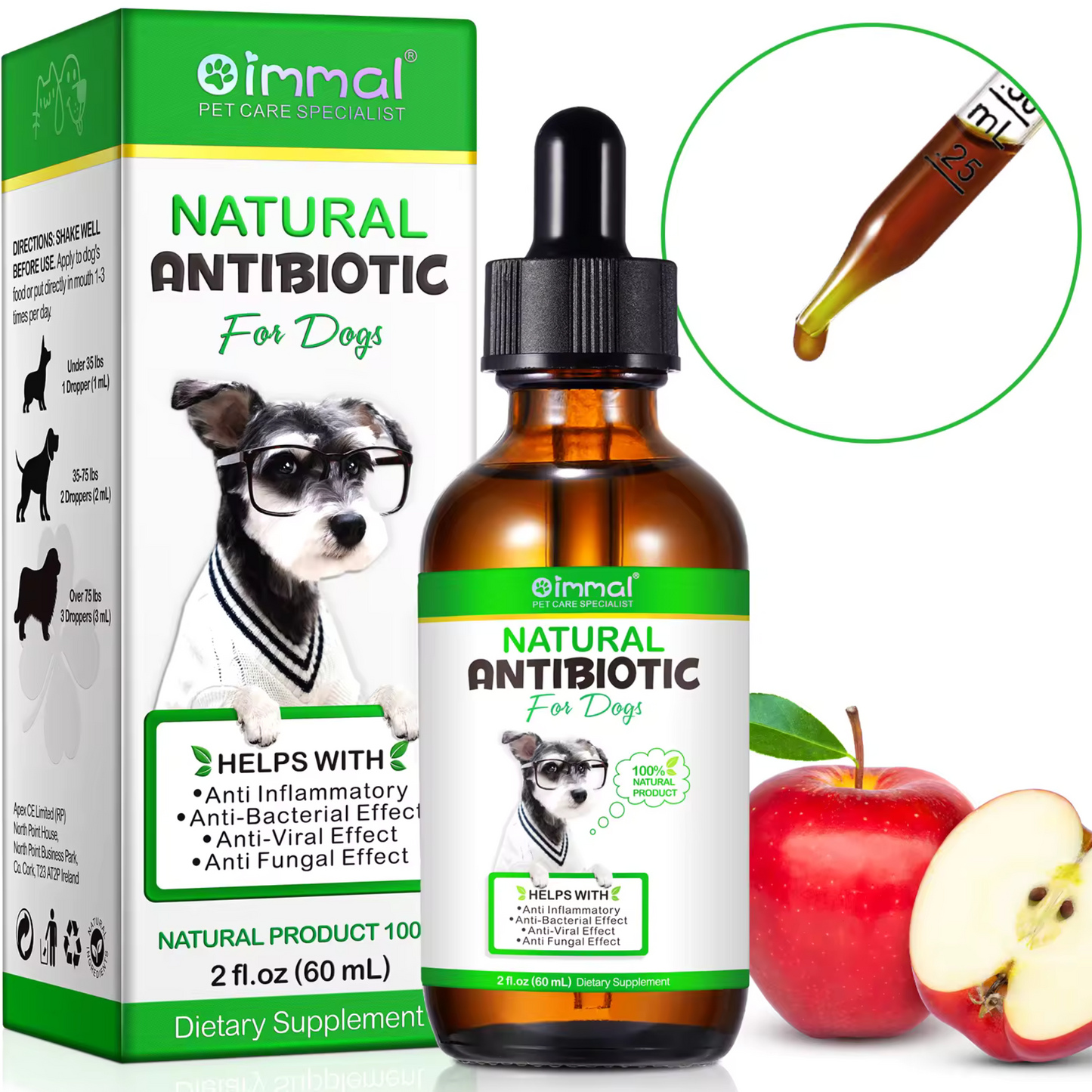 PawGuard Natural Dog Antibiotic Drops – Immune & Infection Support