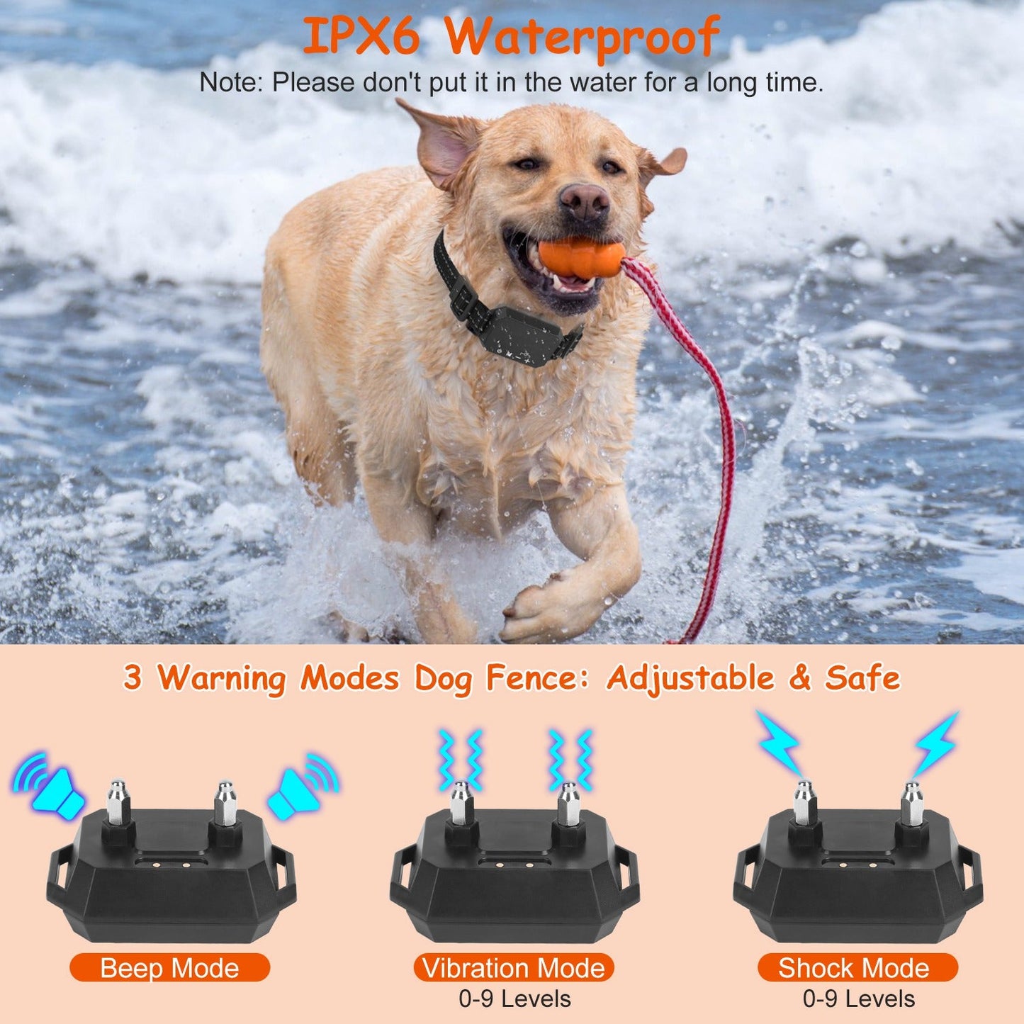 PupGuardian GPS Wireless Dog Fence – Safe & Secure Freedom for Your Dog