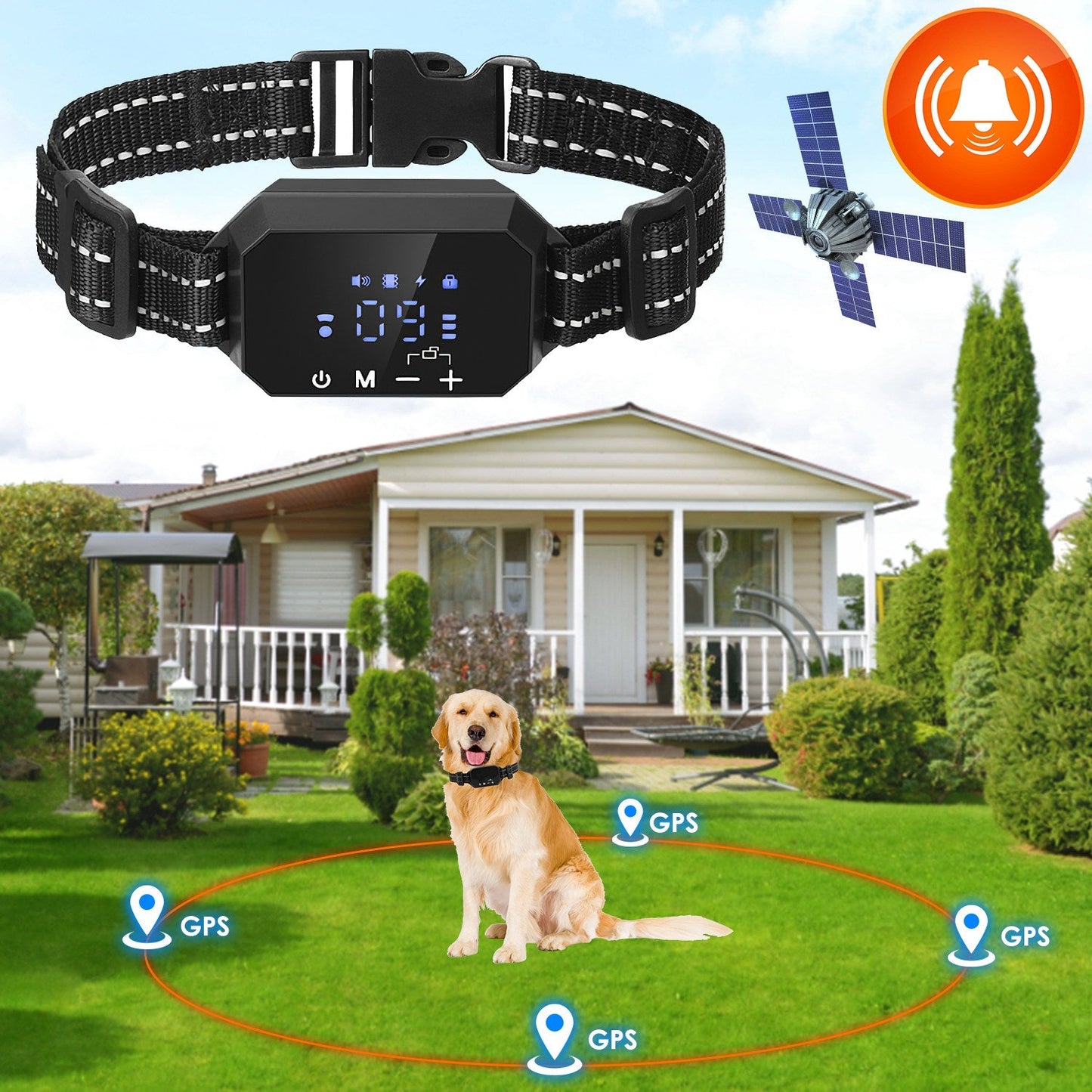 PupGuardian GPS Wireless Dog Fence – Safe & Secure Freedom for Your Dog