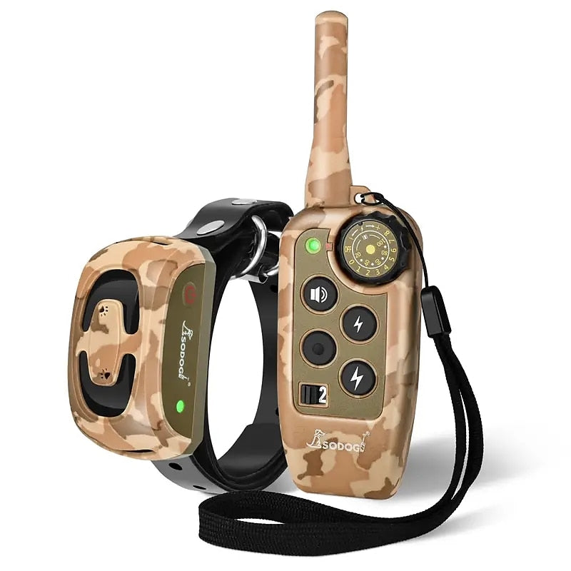 K9Trek Tactical Dog Training Collar – Remote & Auto Anti-Bark Mode