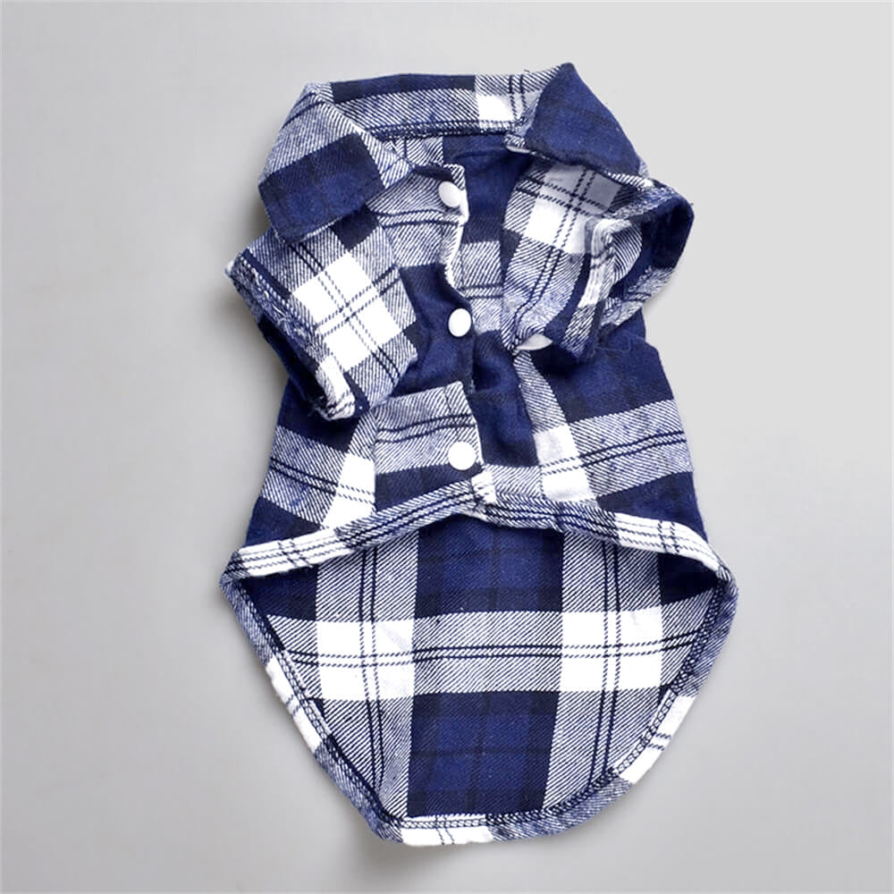 Pawsh Plaid Dog Shirt – Cozy, Stylish & Perfect for Any Occasion