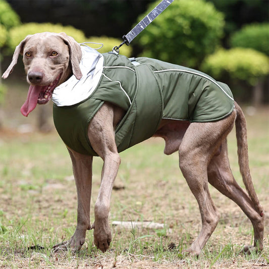 CozyShield Waterproof Dog Jacket - Warm, Reflective, and Windproof Winter Coat