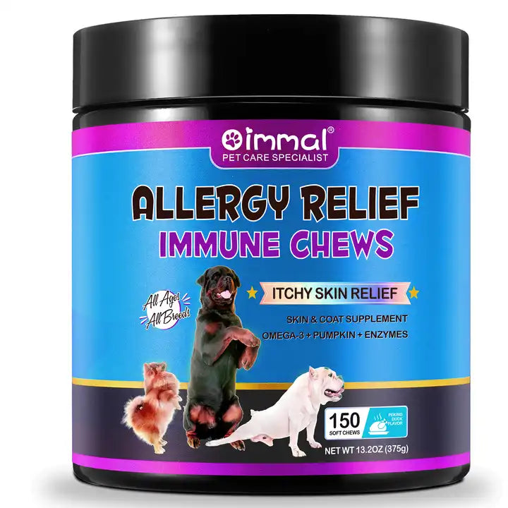 PawfectShield™ Allergy & Immune Chews – Itch Relief & Immune Support for Dogs