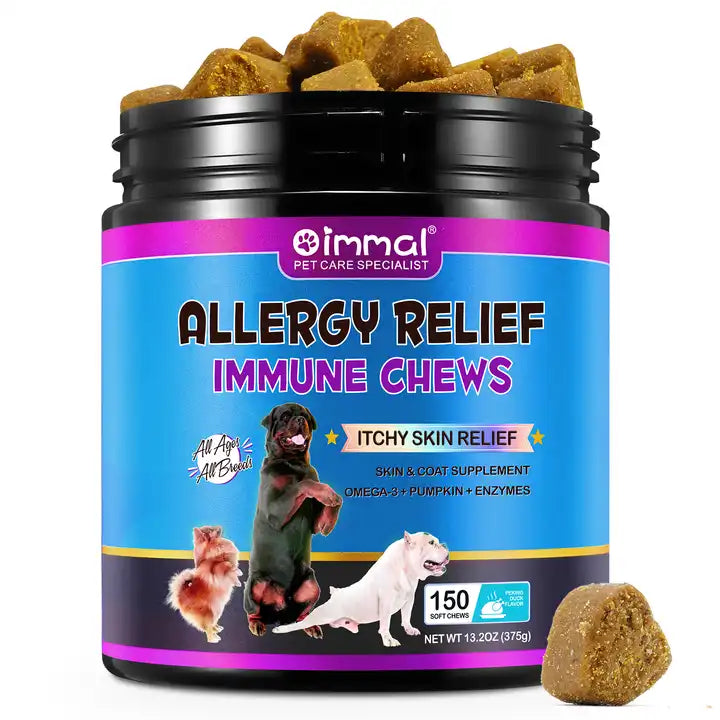 PawfectShield™ Allergy & Immune Chews – Itch Relief & Immune Support for Dogs