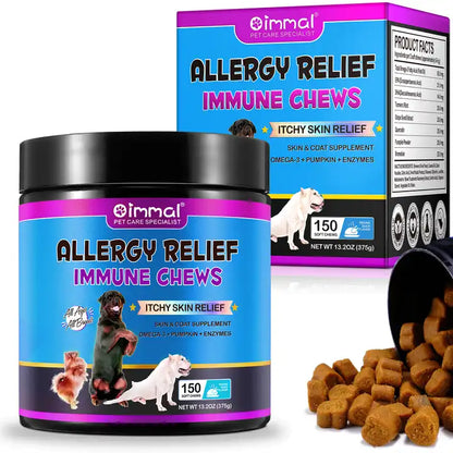 PawfectShield™ Allergy & Immune Chews – Itch Relief & Immune Support for Dogs