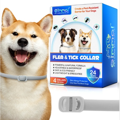 GuardPup Flea & Tick Collar – 24-Month Protection, Waterproof & Adjustable