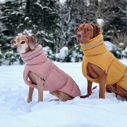 CozyPaws Windproof & Waterproof Dog Vest - Ultimate Winter Warmth & Style