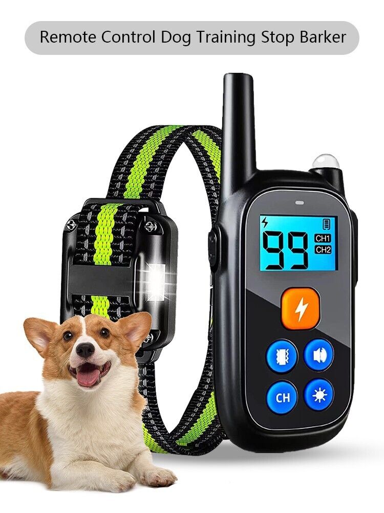 BarkMaster Pro: Advanced Dog Training E-Collar with Remote