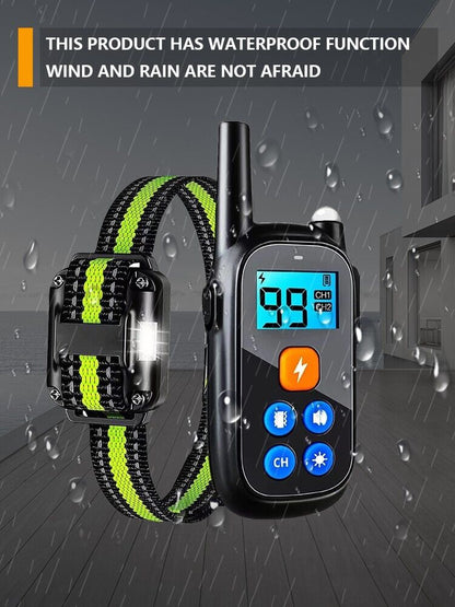 BarkMaster Pro: Advanced Dog Training E-Collar with Remote