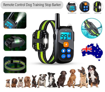 BarkMaster Pro: Advanced Dog Training E-Collar with Remote