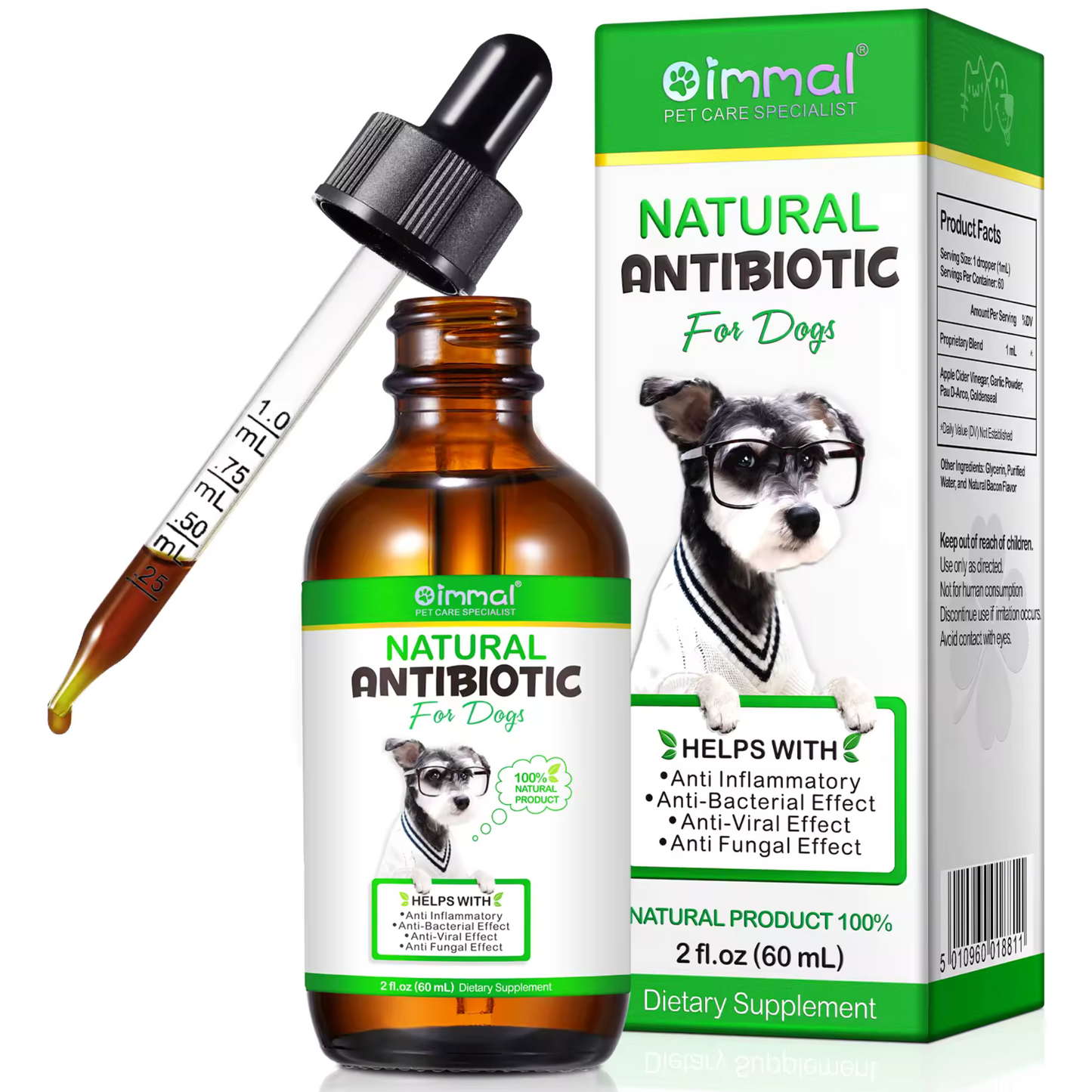 PawGuard™ Natural Dog Antibiotic Drops – Immune & Infection Support