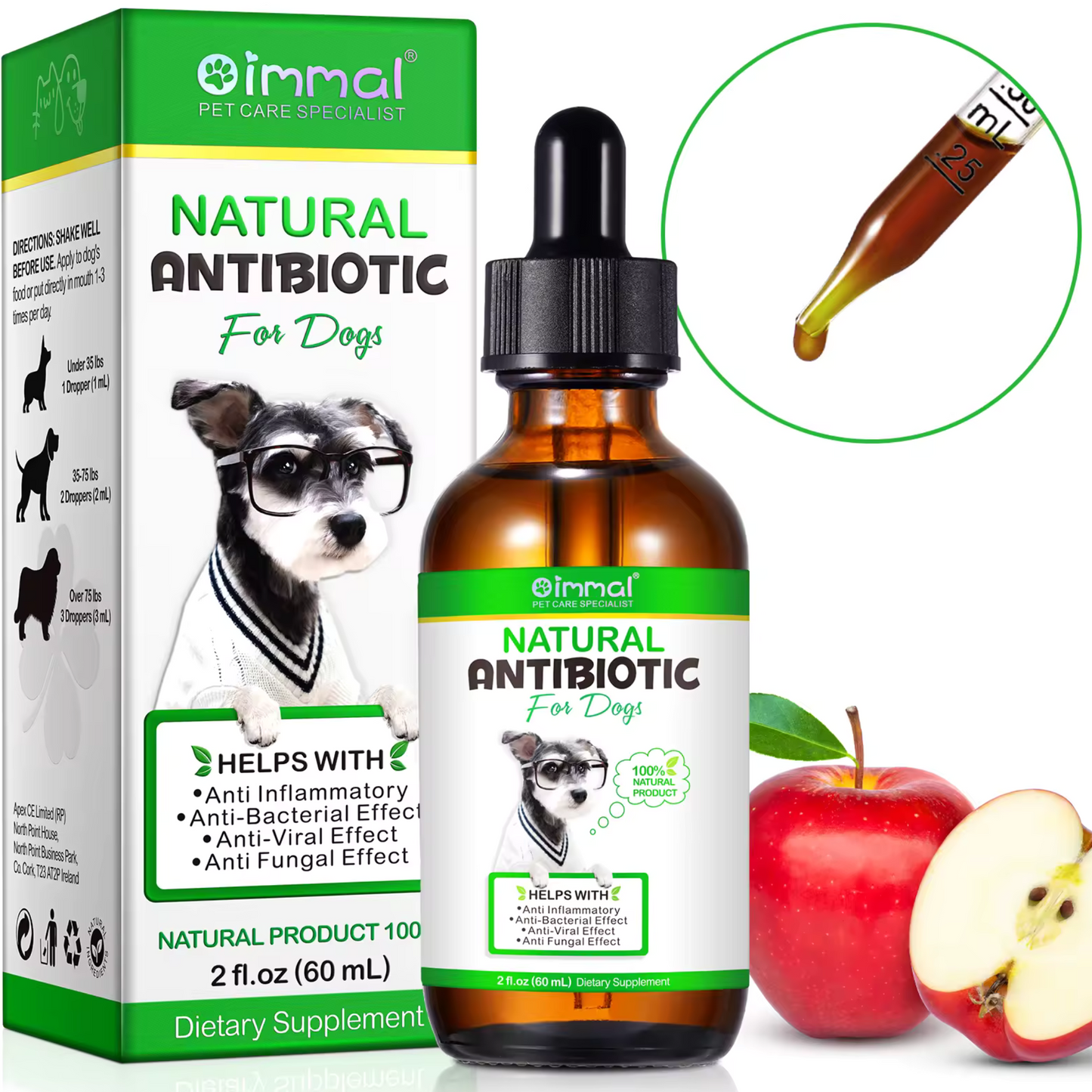 PawGuard™ Natural Dog Antibiotic Drops – Immune & Infection Support