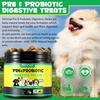 GutGuard™ Daily Probiotic Chews – Digestive & Immune Support for Dogs