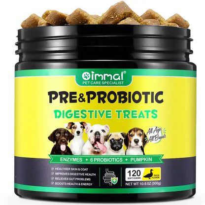 GutGuard™ Daily Probiotic Chews – Digestive & Immune Support for Dogs