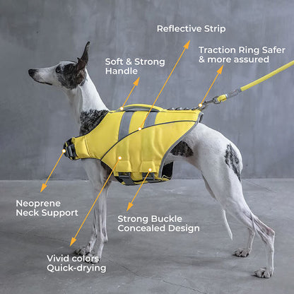 WavePaws Dog Life Jacket – Secure & Stylish Water Safety Vest