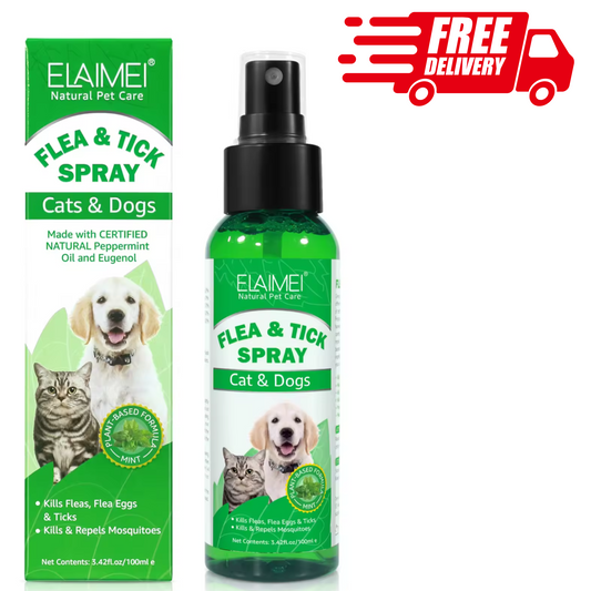 PawShield Natural Flea & Tick Spray – Instant Relief for Dogs & Cats