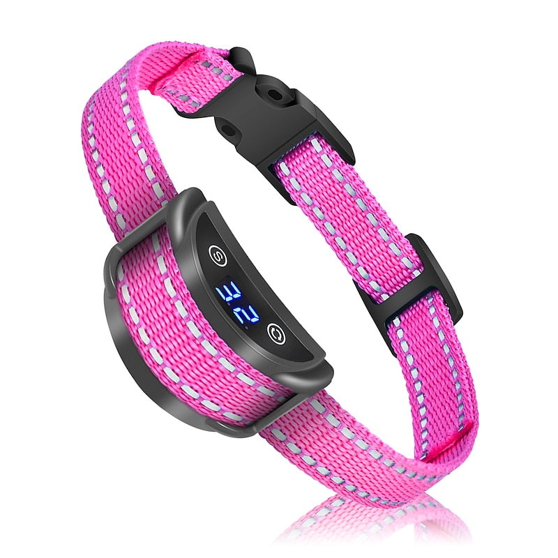 PawQuiet Adjustable Anti-Bark Dog Collar – Safe, Humane & Waterproof