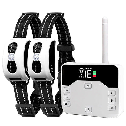 PawsGuard 2-in-1 Wireless Dog Fence & Training Collar - 9 Meters to 244 Meters Radius