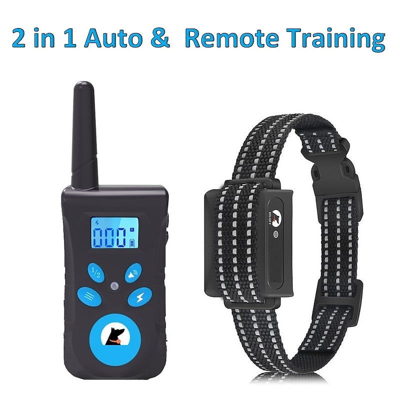 BarkGuard 2-in-1 Anti-Bark & Remote Training Collar – Smart, Safe & Effective