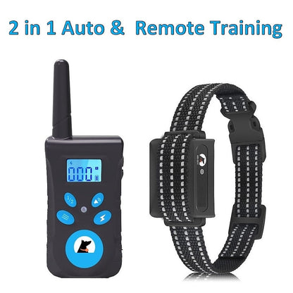 BarkGuard 2-in-1 Anti-Bark & Remote Training Collar – Smart, Safe & Effective