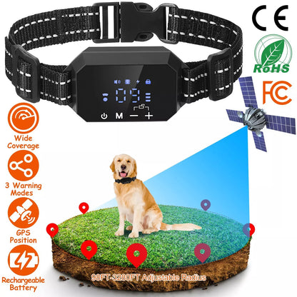 PupGuardian GPS Wireless Dog Fence – Safe & Secure Freedom for Your Dog