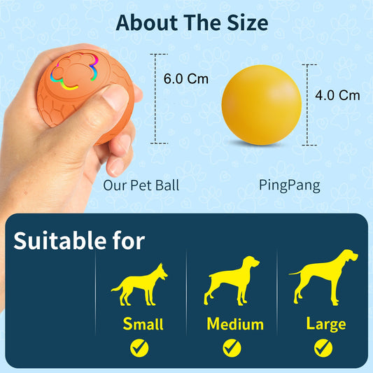 Pawfect Play LED Ball – Interactive Light-Up Pet Toy