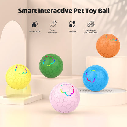 Pawfect Play LED Ball – Interactive Light-Up Pet Toy