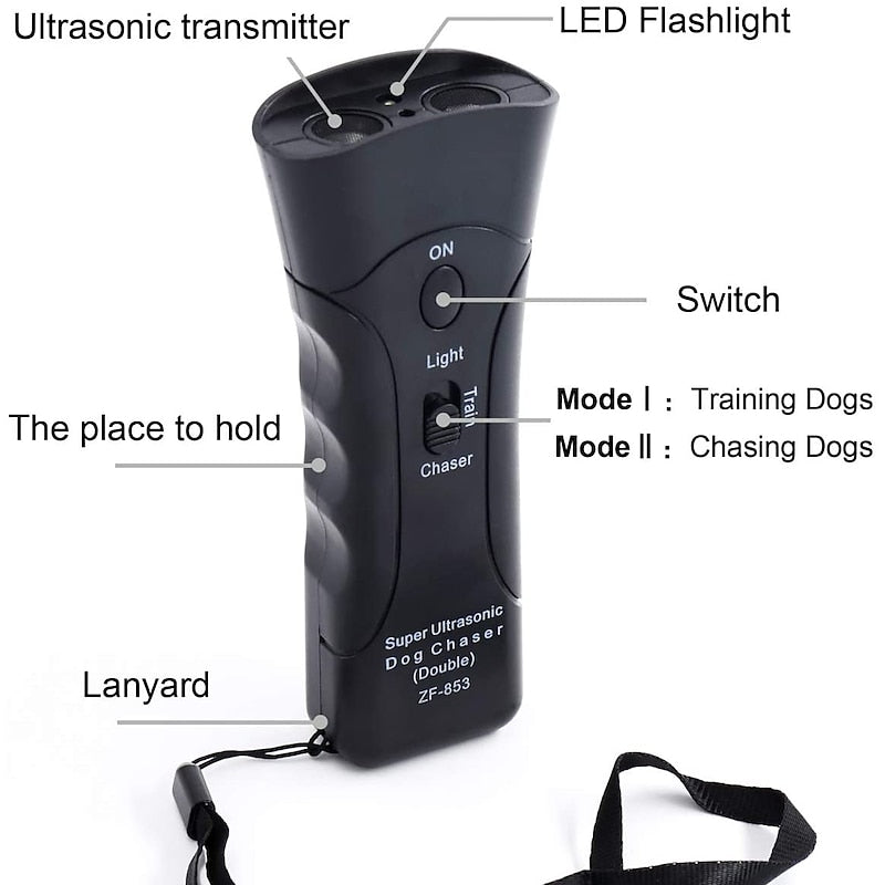 BarkGuard™ Ultrasonic Dog Trainer and Repelle