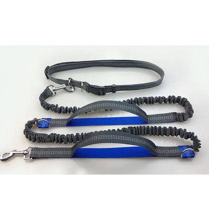 PacePup Hands-Free Dog Running Leash – Shock-Absorbing & Adjustable for Active Owners