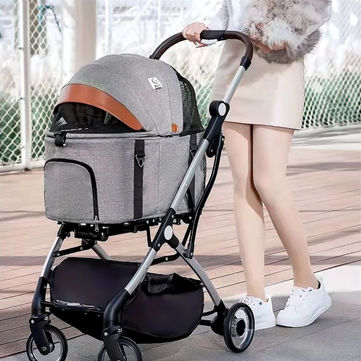 PawVoyager – The Ultimate Pet Stroller for Travel & Adventure