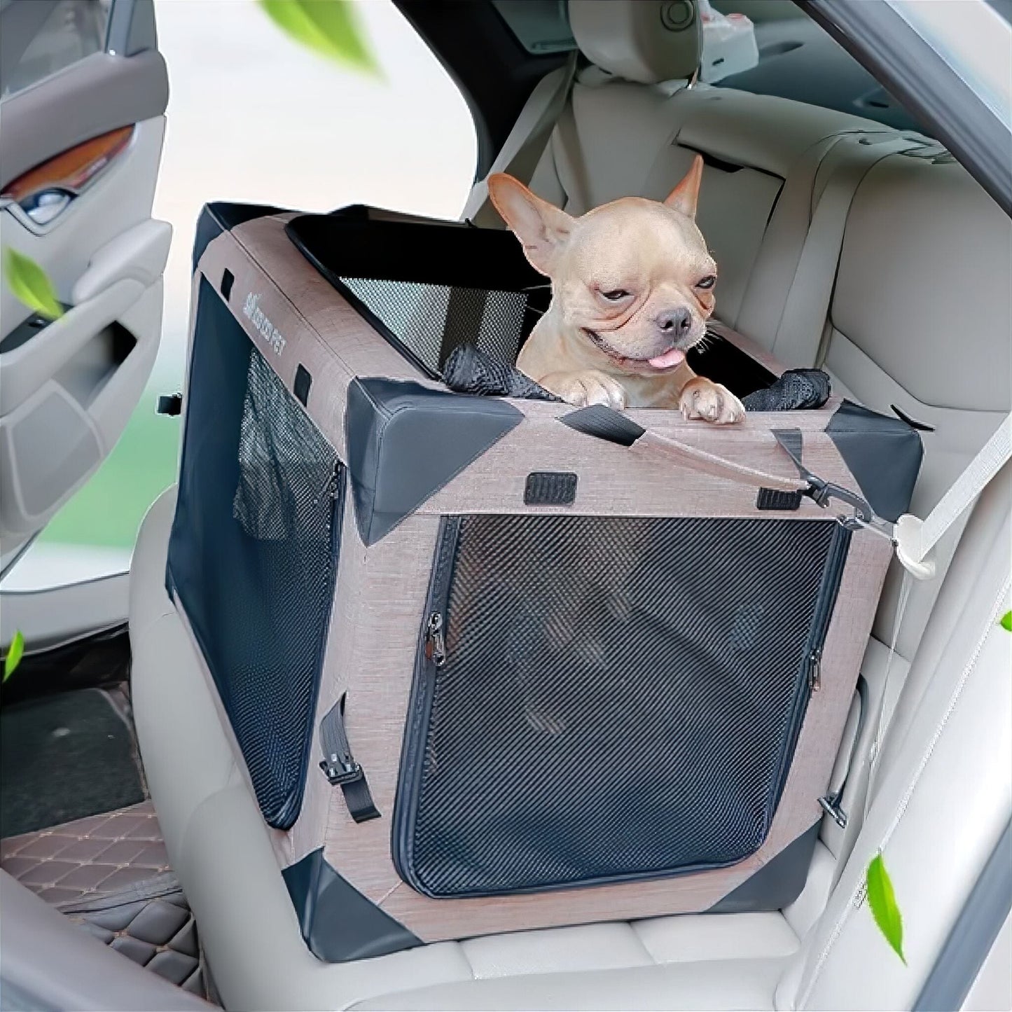 BreezeGuard – The Ultimate Pet Travel Car Seat