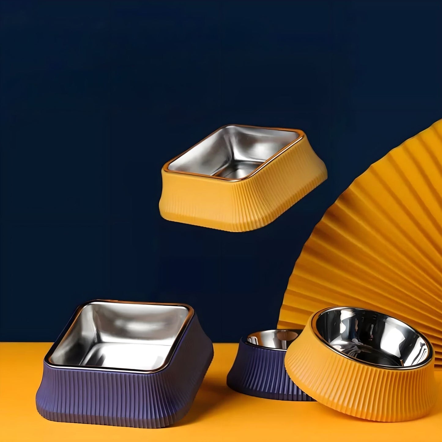 PawfectFeast™ Stainless Steel Dog Bowl – Mess-Free & Stylish Dining