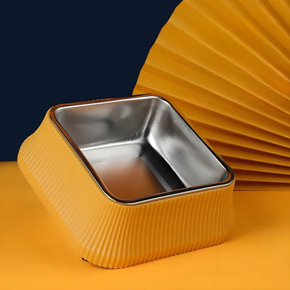 PawfectFeast™ Stainless Steel Dog Bowl – Mess-Free & Stylish Dining