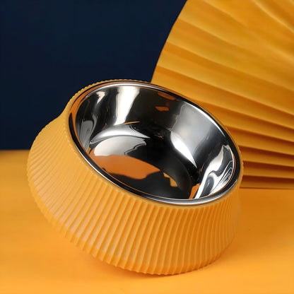 PawfectFeast™ Stainless Steel Dog Bowl – Mess-Free & Stylish Dining