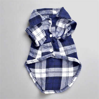 Pawsh Plaid Dog Shirt – Cozy, Stylish & Perfect for Any Occasion