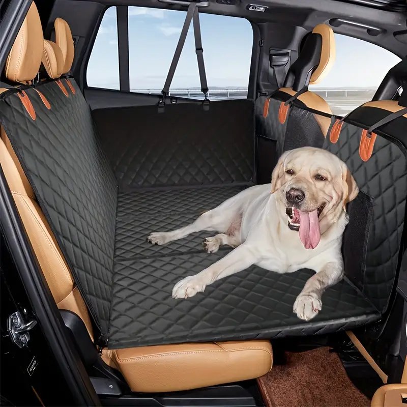 Pawsafe™ Premium Hard Bottom Dog Car Seat Cover – Waterproof & Scratch-Resistant