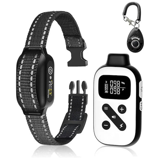 PawPerfect™ Smart Training Collar – Remote & Auto Anti-Bark Mode